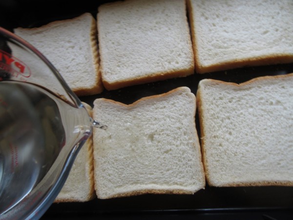 Torrijas borrachas de natillas expres con Thermomix