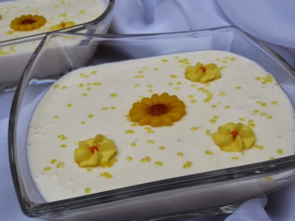 Mousse de limón y yogurt Thermomix