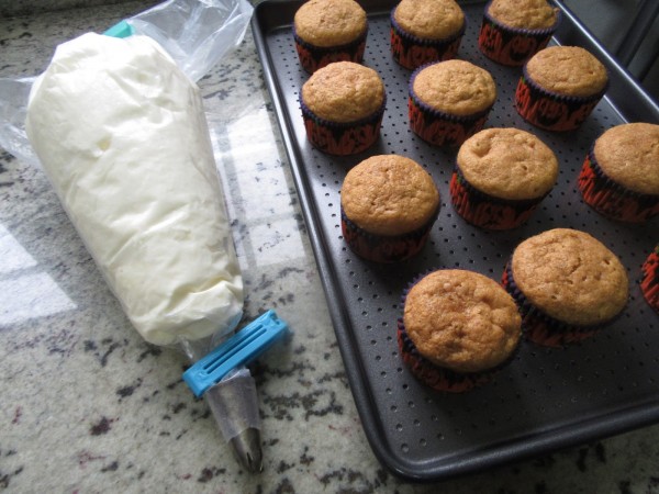 Cup cakes de calabaza con Thermomix