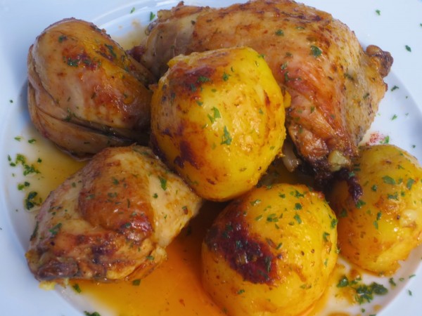 Pollo marroquí olla GM