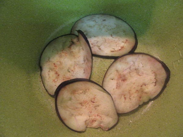 Berenjenas a la parmesana olla GM