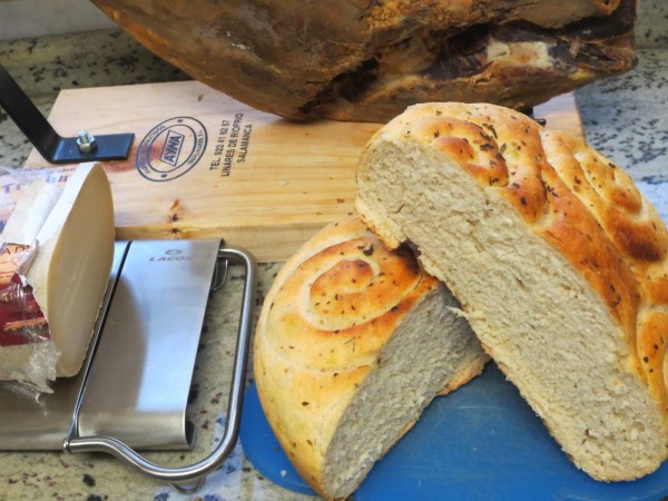 Pan de ajo y orégano olla GM