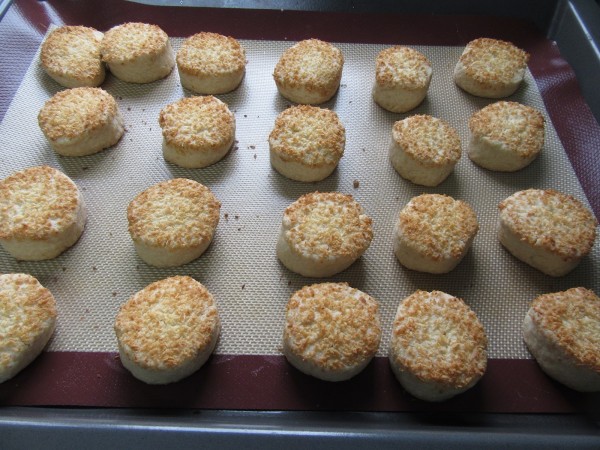 Polvorones de coco Thermomix