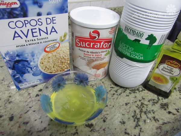 Tortitas de avena light Thermomix