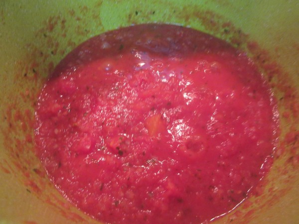 Berenjenas a la parmesana olla GM