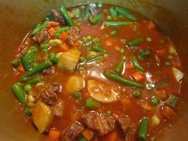 Menestra con carne olla GM 