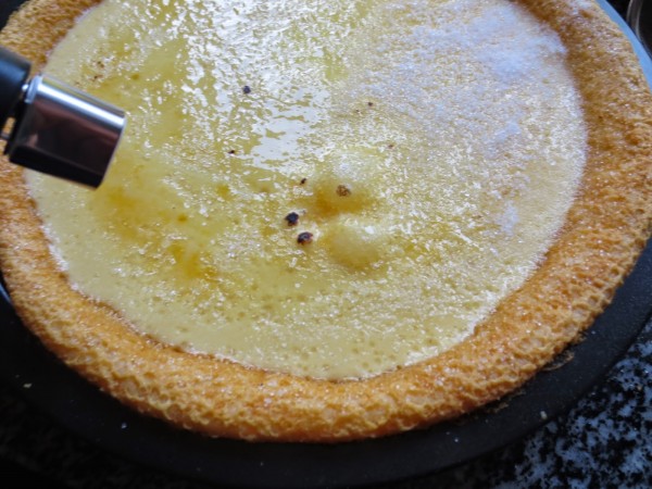 Quesada con crema catalana Thermomix