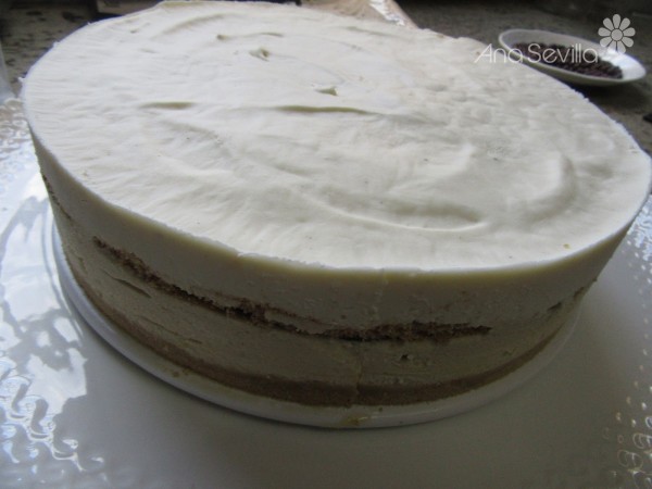 Tarta helada romántica Thermomix