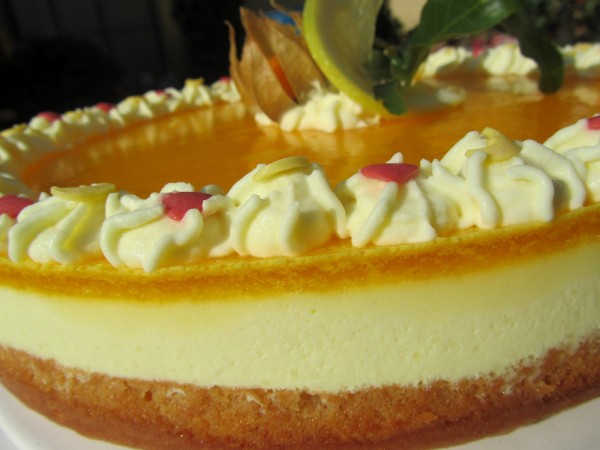 Tarta de mascarpone de limón Thermomix