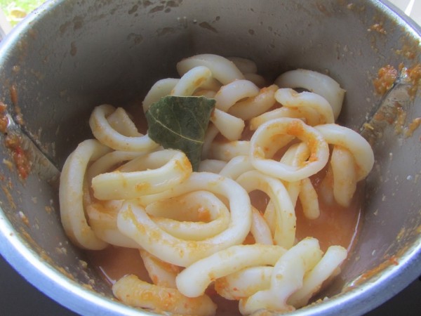 Calamares a la riojana Thermomix