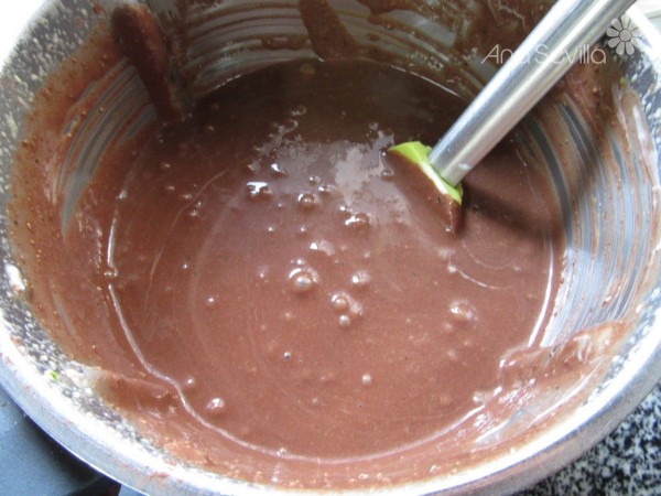 Bizcocho de calabacín y chocolate olla GM