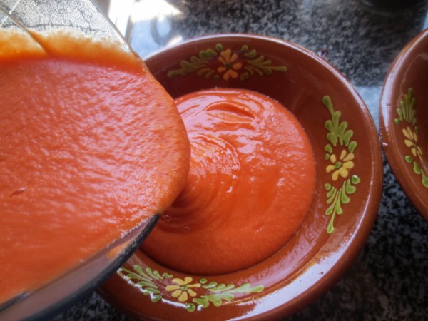 Salmorejo con Thermomix