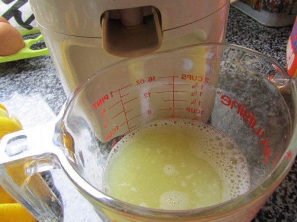 Helado de limón con Thermomix