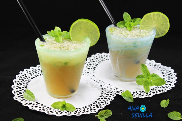 Mojito granizado Ana Sevilla con Thermomix