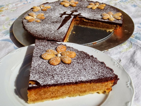 Tarta Santiago con o sin chocolate Ana Sevilla cocina tradicional