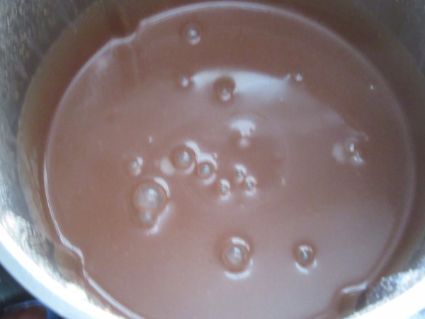 Natillas de chocolate y avellanas Thermomix