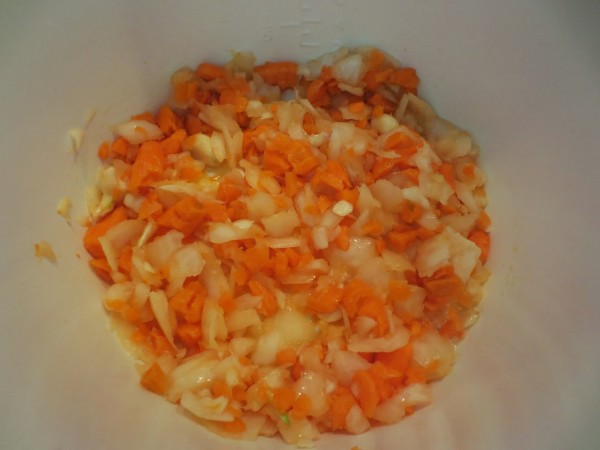 Arroz basmati de verduras olla GM