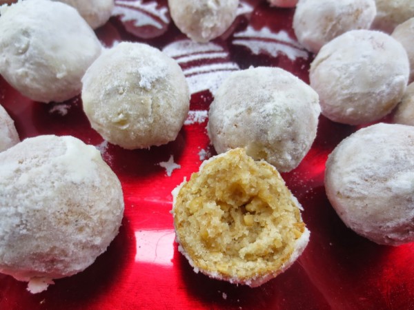 Polvorones copos de nieve Thermomix. Ana Sevilla