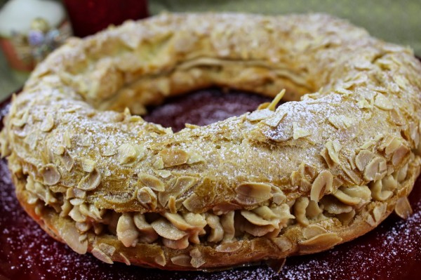 París-Brest de turrón Thermomix.