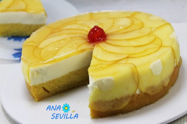 Tarta de sidra natural asturiana Thermomix