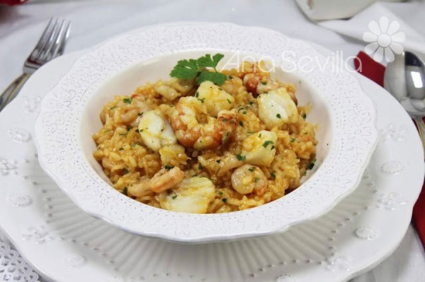 Arroz con rape Thermomix