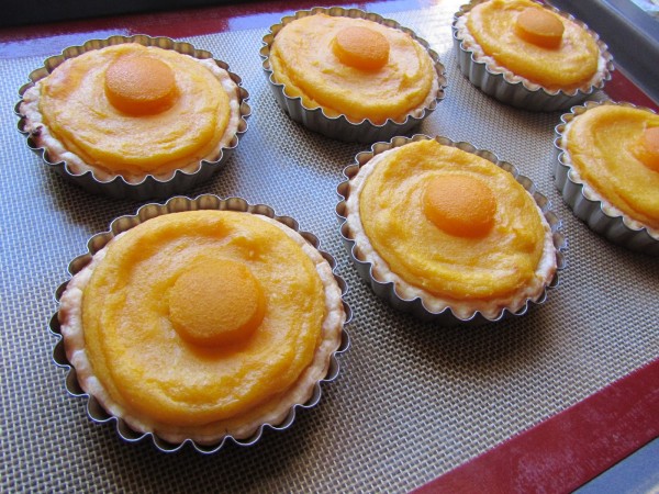Tartaletas de melocotón Thermomix.