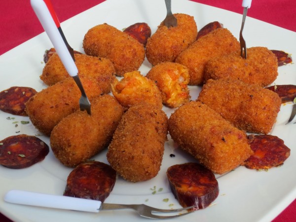 Croquetas de chorizo Ana Sevilla