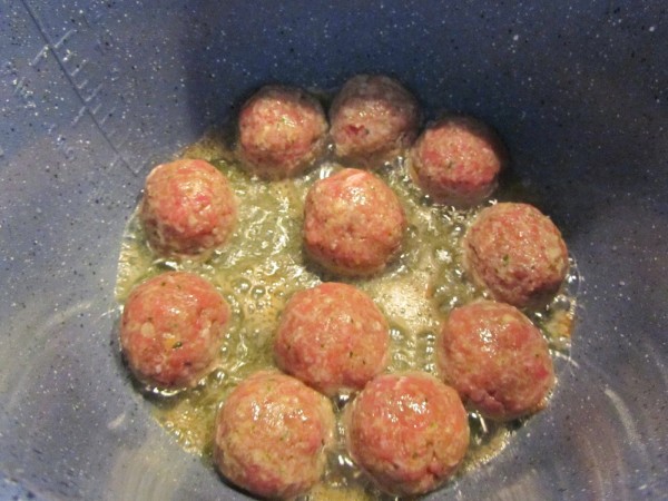 Albóndigas en salsa de tomate olla GM