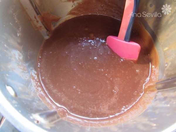 Tarta de chocolate y caramelo Thermomix