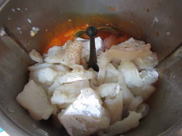 Bacalao ajoarriero con Thermomix