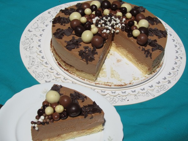 Tarta helada de nutella con Thermomix