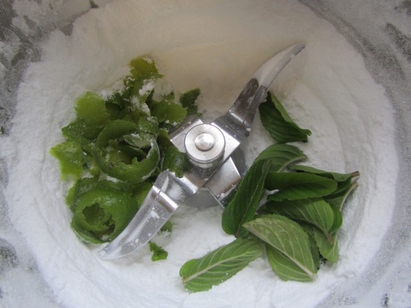 Helado de mojito con Thermomix