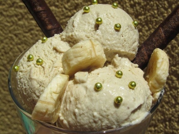 Helado de plátano Ana Sevilla cocina tradicional