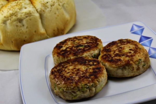 Hamburguesas con verduras Thermomix