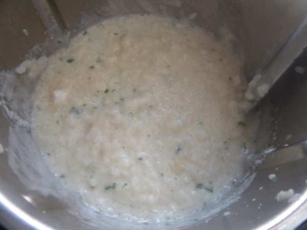 Risotto 4 quesos Thermomix