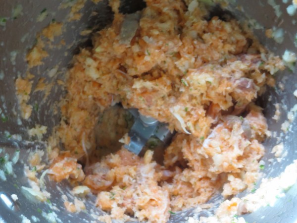 Albóndigas de salmón al eneldo Thermomix