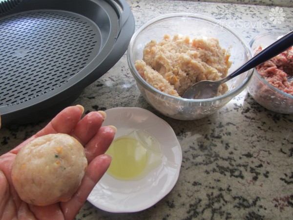 Albondigones a las 3 carnes Thermomix