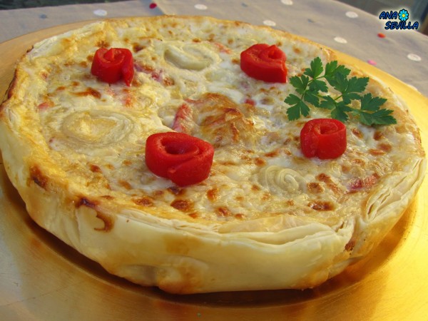 Quiche de atún y pimientos Ana Sevilla olla GM