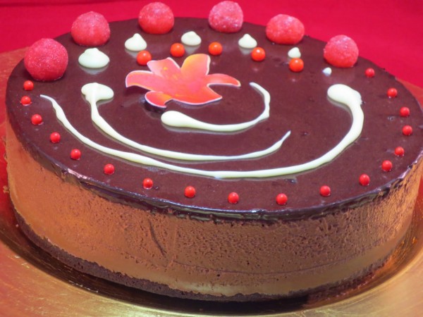 Tarta mousse de chocolate Thermomix