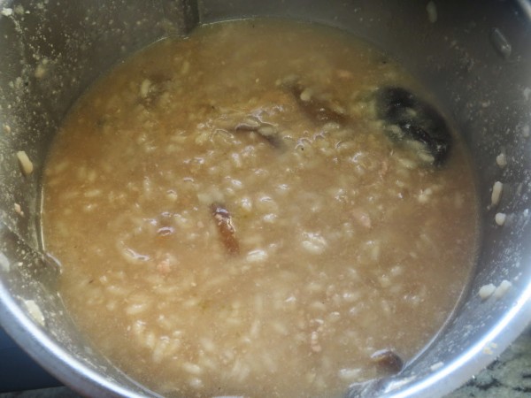 Risotto de setas y foie Thermomix