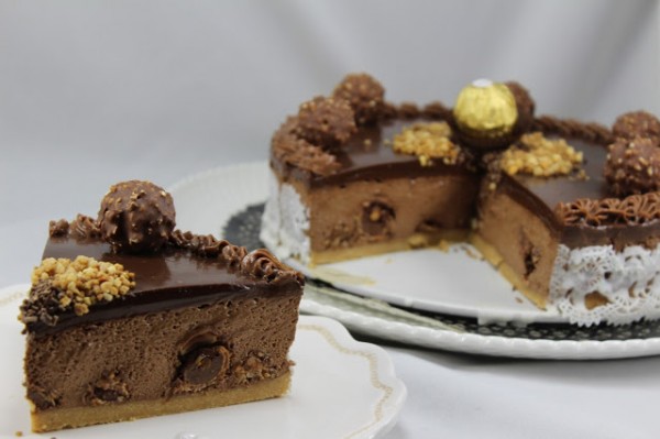 Tarta de Ferrero y nutella Thermomix Ana Sevilla