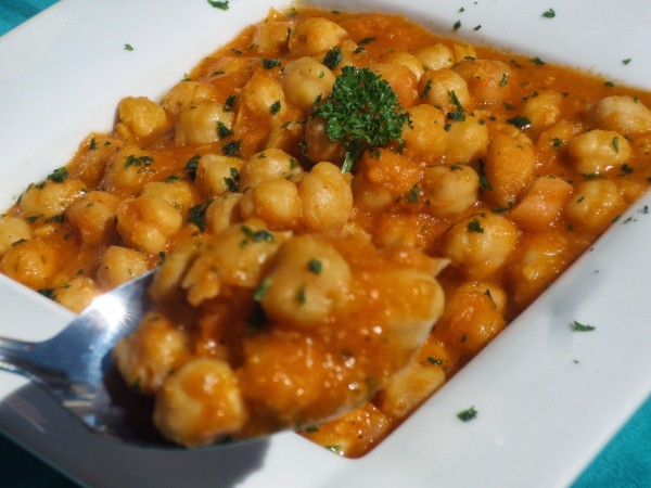 Garbanzos a la cerveza Thermomix