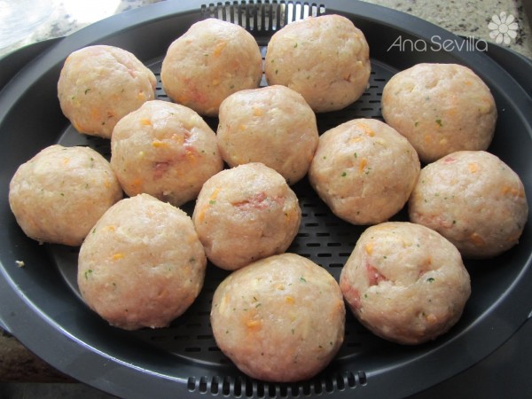 Albondigones a las 3 carnes Thermomix