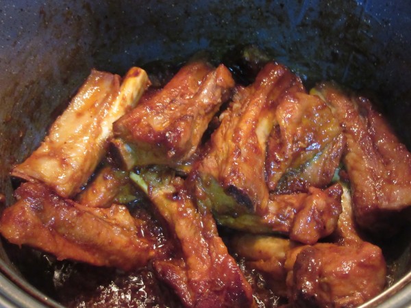 Costillas a la barbacoa en olla GM.