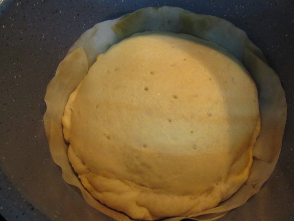 Pan relleno de hamburguesa olla GM