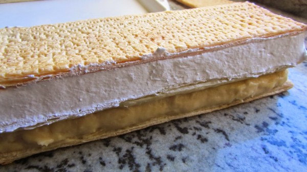 Pastel Napoleón con Thermomix