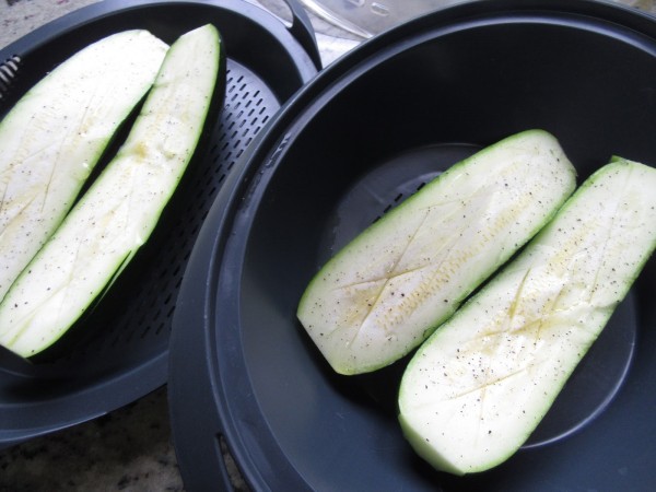 Calabacines a la boloñesa Thermomix