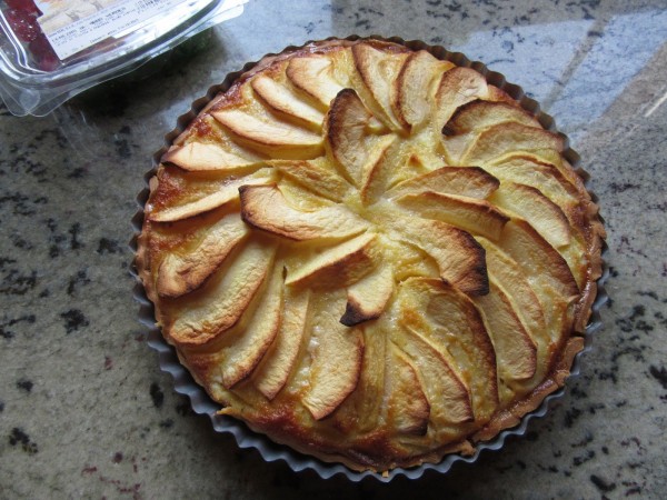 Tarta de queso y manzana con Thermomix