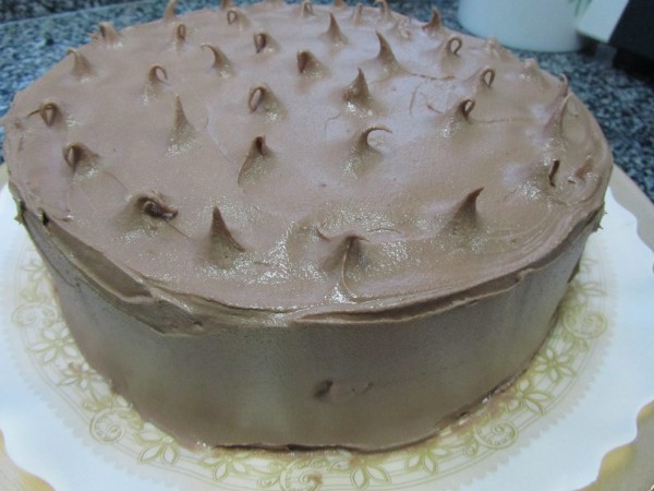 Tarta de buttercream de nutella Thermomix