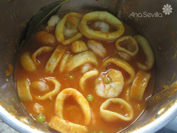 Calamares a la marinera Thermomix